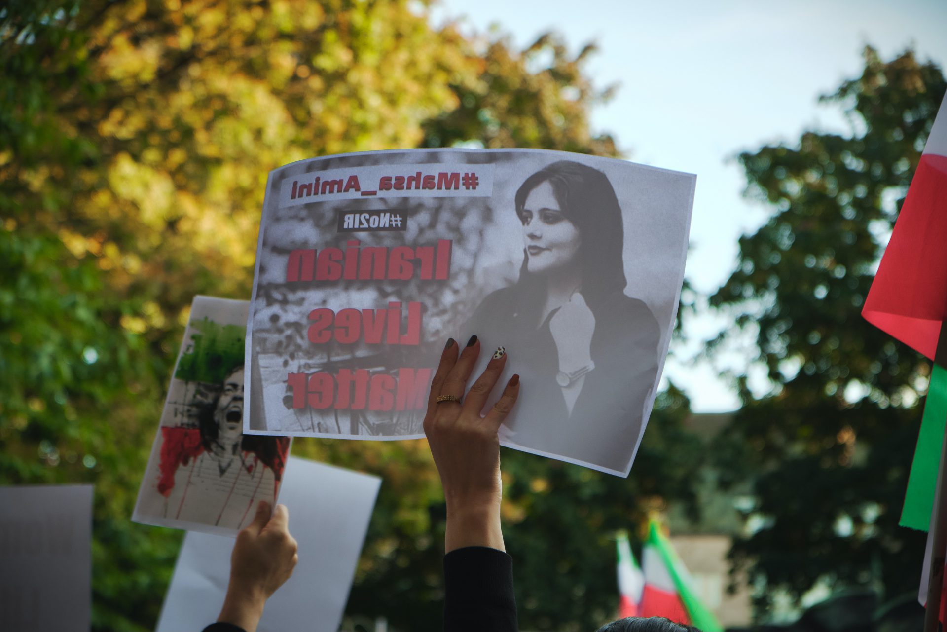 Proteste Iran Woman Life Freedom Masha Amani