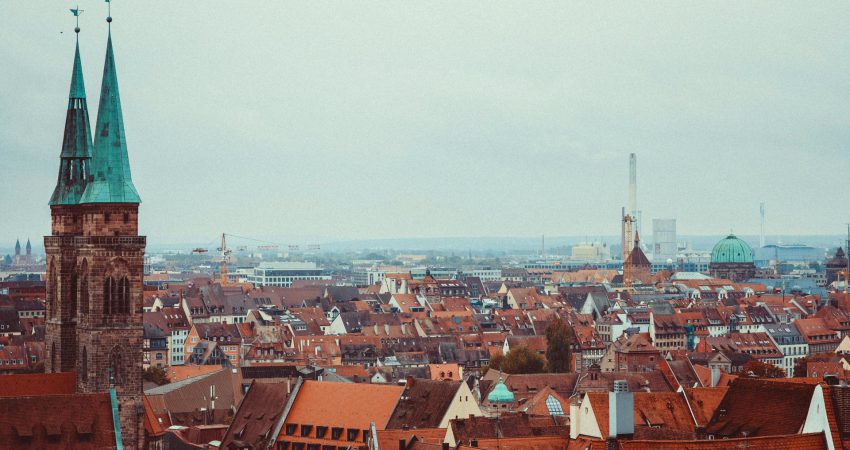 Blick über die Nürnberger Innenstadt