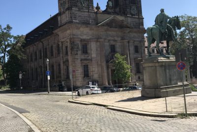 Portal der St.-Egidienkirche, Blick Richtung Osten