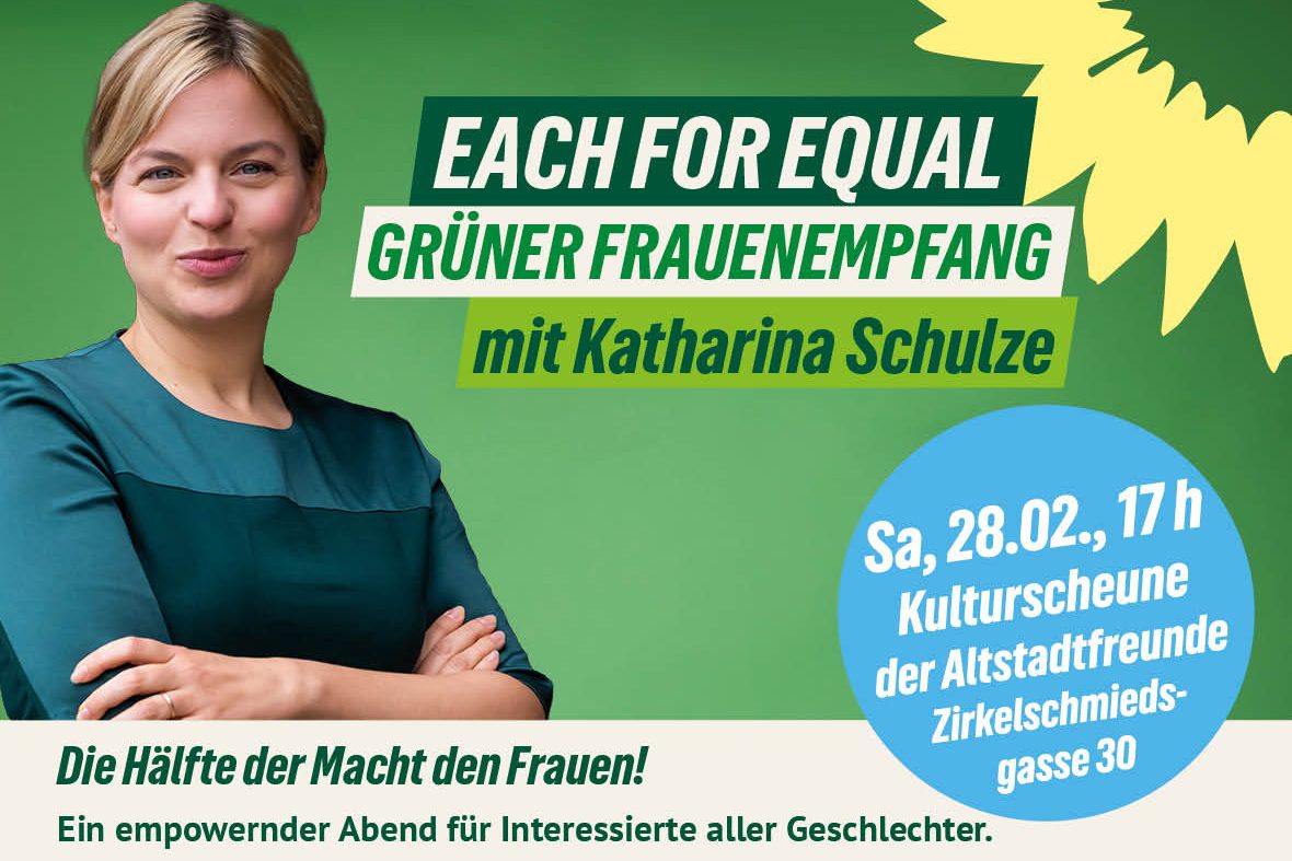 Sharepic Grüner Frauenempfang Nürnberg 2026